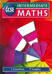 Cover of: Gcse Intermediate Maths (Key Maths GCSE Intermediate) | Janet Crawshaw