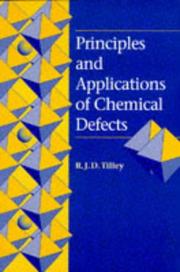 Cover of: Principles and Applications of Chemical Defects