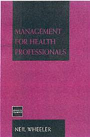 Cover of: Management in health care