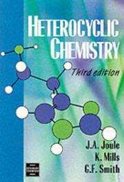 Cover of: Heterocyclic Chemistry by J. A. Joule