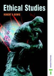 Cover of: Ethical Studies by Bob Bowie, Bob Bowie