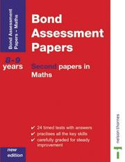 Cover of: Bond Assessment Papers