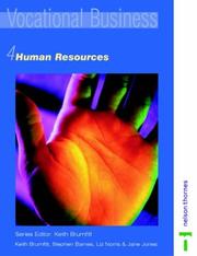 Cover of: Human Resources (Vocational Business, 4) by Keith Brumfitt, Stephen Barnes, Liz Norris, Jane Jones