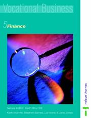 Cover of: Finance (Vocational Business, 5)