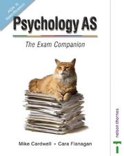 Cover of: Psychology As - The Exam Companion Aqa 'A' Specification (Exam Companion)