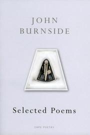 Cover of: Selected Poems by John Burnside