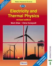 Cover of: Electricity & Thermal Physics (Nelson Advanced Science) by Mark Ellse, Chris Honeywill