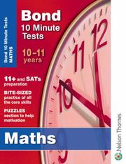 Cover of: Bond 10 Minute Tests 10-11 Years (Bond 10 Minute Tests)
