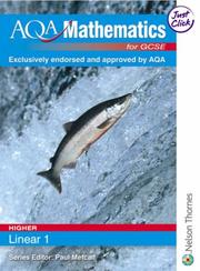 Cover of: AQA Mathematics for GCSE: Higher, Linear 1