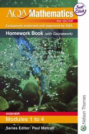 Cover of: AQA Mathematics for GCSE (Homework Book)