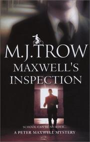 Maxwell's Inspection (Peter Maxwell Mystery) (Peter Maxwell Mystery) by M. J. Trow