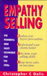 Cover of: Empathy selling: the powerful new sales technique for the 1990s