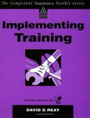 Cover of: Implementing Training (Competent Trainer's Toolkit)