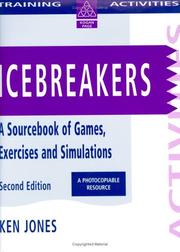Cover of: Icebreakers (Training Activities) by Ken Jones