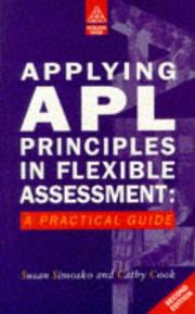 Cover of: Applying Apl Principles in Flexible Assessment