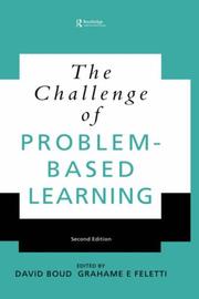 Cover of: The Challenge of Problem Based Learning by David Boud
