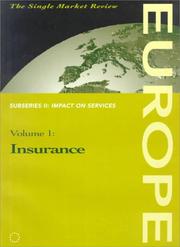 Cover of: Insurance (Impact on Services , Vol 2-1) | Eliet