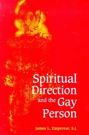 Cover of: Spiritual Direction in the Gay Community by James Empereur