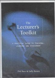 Cover of: LECTURER'S TOOLKIT by Sally Brown