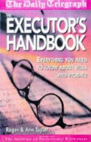 Cover of: The Executor's Handbook