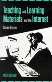 Cover of: Teaching and learning materials and the Internet