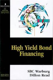 Cover of: High Yield Bond Financing