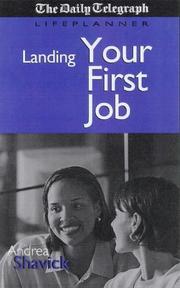 Cover of: Landing Your First Job ("Daily Telegraph" Lifeplanner)