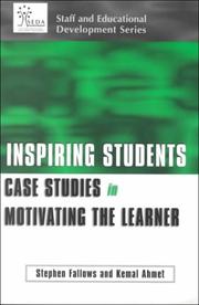 Cover of: INSPIRING STUDENTS by Fallows & Ahmet