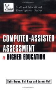 Cover of: COMPUTER-ASSISTED ASSESSMENT OF STUDENTS (Staff and Educational Development Series) by 