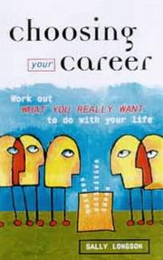 Cover of: Choosing Your Career
