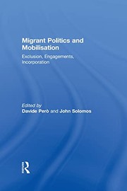 Cover of: Migrant Politics and Mobilisation by Davide Pero, John Solomos