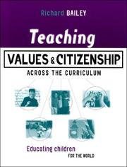 Cover of: Teaching values and citizenship across the curriculum | 