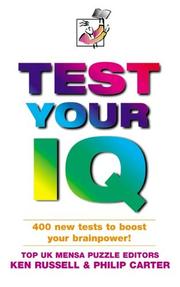 Cover of: Test Your IQ | Ken Russell