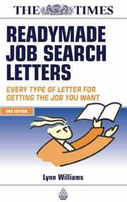 Readymade Job Search Letters by Lynn Williams