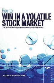 Cover of: How To Win in a Volatile Stock Market by Alexander Davidson