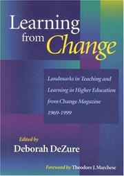 Cover of: Learning from Change by Dezure