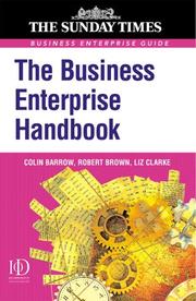 Cover of: The Business Enterprise Handbook ("Sunday Times" Business Enterprise S.)