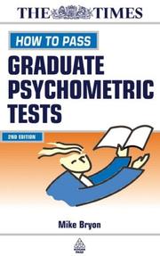 Cover of: How to Pass Psychometric Tests, 2nd Ed