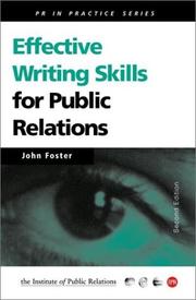 Cover of: Effective Writing Skills for Public Relations