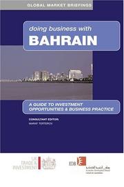 Cover of: Doing Business With Bahrain (Doing Business With...)