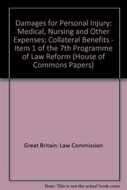 Cover of: Damages for personal injury by Great Britain. Law Commission.