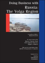 Cover of: Doing Business W/ Russia: The Volga Region (Doing Business With...)