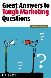 Cover of: Great Answers to Tough Marketing Questions
