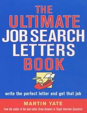 Cover of: The Ultimate Job Search Letters Book by Martin John Yate