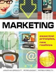Cover of: Marketing: Essential Principles, New Realities