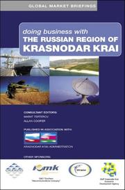 Cover of: Doing Business with the Russian Region of Krasnodar Krai