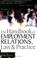 Cover of: The handbook of employment relations
