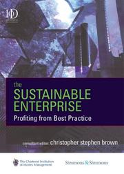 Sustainable Enterprise by Christopher Stephen Brown