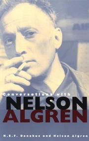 Cover of: Conversations with Nelson Algren by H. E. F. Donohue