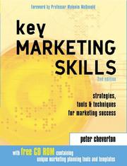 Cover of: Key Marketing Skills